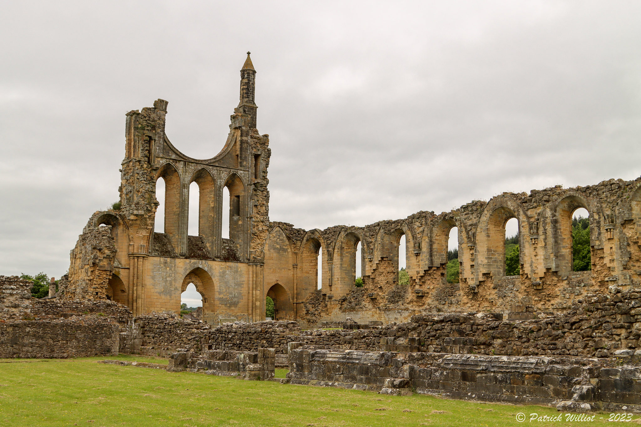 Byland Abbey, North York Moors National Park